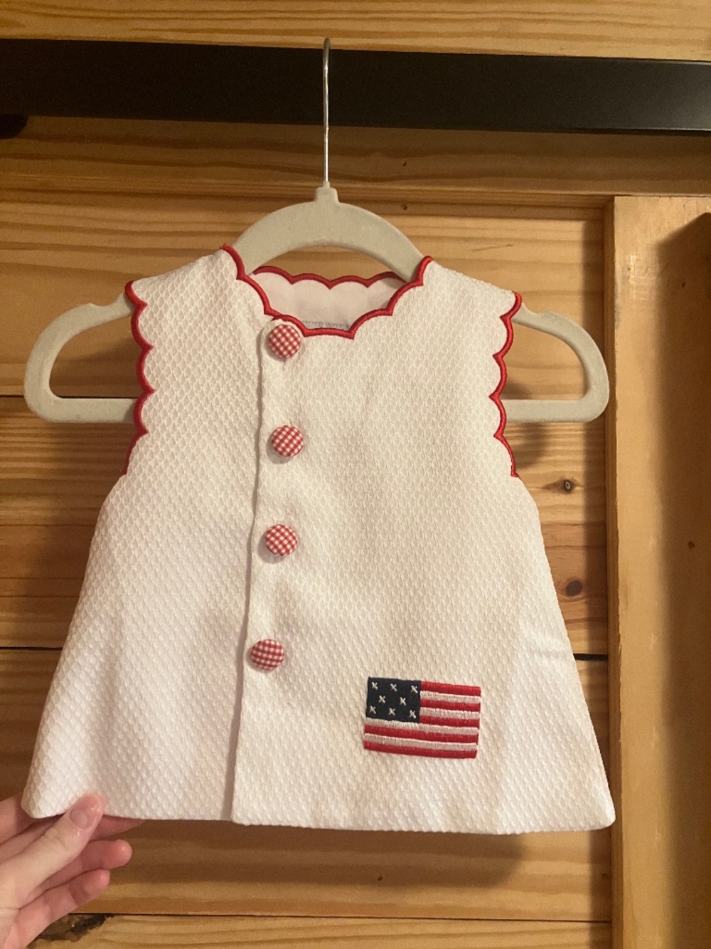 New Fourth of July baby girl set